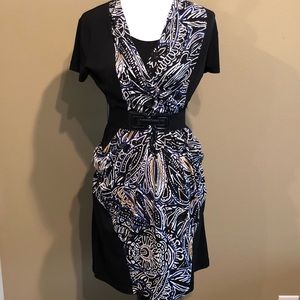 Alfani Professional Belted Petite Dress